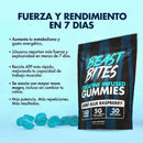 Creatina Gomitas Beast Bites- GRATIS 1 gel chupa panza 60 g