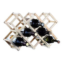 Estante Plegable para Vinos