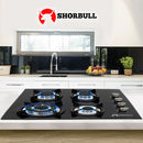 🔥 Parrilla Estufa 4 Quemadores Shorbull