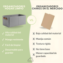 Organizadores de Ropa Plegables (Comprá 1 y lleváte 3)