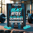 Creatina Gomitas Beast Bites- GRATIS 1 gel chupa panza 60 g