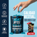 Creatina Gomitas Beast Bites- GRATIS 1 gel chupa panza 60 g