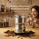 Molino Electrico de Cafe y Especias + GRATIS Desodorante de Refrigerador