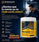 Biohack Mind® Trabaja mejor, estudia mejor y termina antes lo importante.