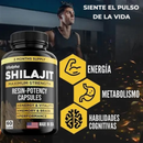 Shilajit 60 Capsulas- ¡REGALO! Pack X6 Ejercitador de mandíbula