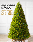 Árbol de Navidad Mágico con Micro Luces LED Multicolor y Control Remoto | REGALO Incluido