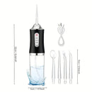 🦷 Irrigador Bucal Eléctrico Portátil – Limpieza Dental Profesional en Casa