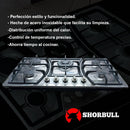 Parrilla Estufa 5 Quemadores Shorbull