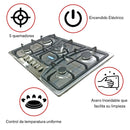 Parrilla Estufa 5 Quemadores Shorbull