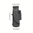 🔭 Lente Telescópico Universal 40x60 para Smartphone – Zoom 40X HD