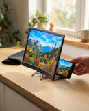 Amplificador de pantalla - Convierte tu celular en una pantalla de 12" — sin comprar TV, sin cables, sin batería
