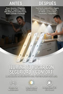3 pz LED SENSOR DE MOVIMIENTO MAGNETIX