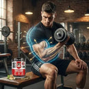 Testosterona Turkesterone 120 Capsulas-¡REGALO! Pack X6 Ejercitador de mandíbula