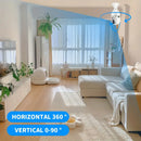 Cámara Bombillo Robótica Wi-Fi 360° con Visión Nocturna y Detección de Movimiento